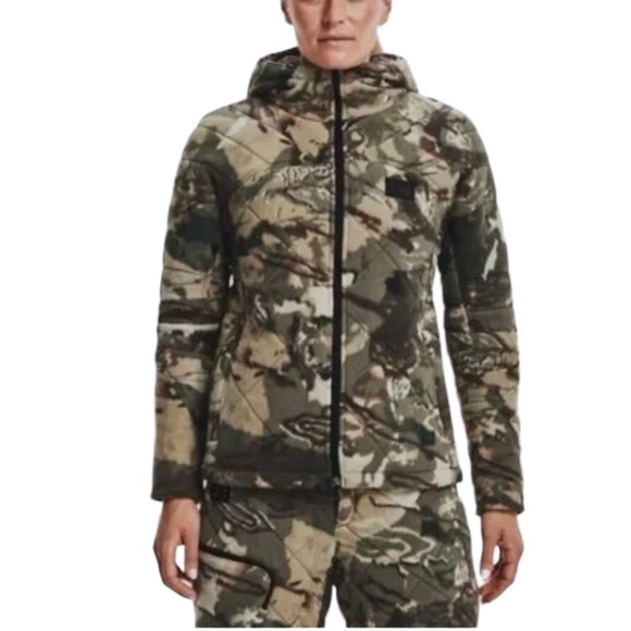 Under Armour Women’s Rut Windproof Barren Camouflage Jacket - Picture 1 of 13